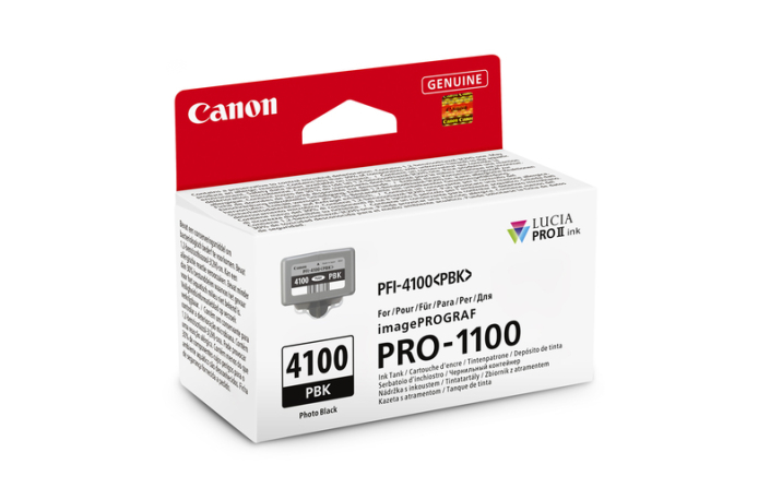 Canon PFI-4100PBK photoschwarz Tinte für ImagePrograf PRO-1100