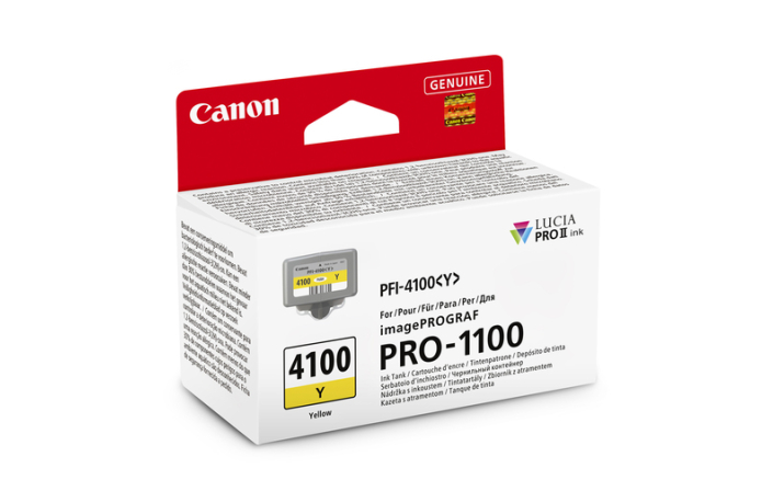 Canon PFI-4100Y gelb Tinte für ImagePrograf PRO-1100