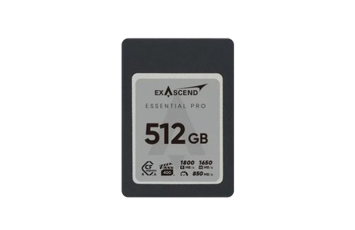Exascend Speicherkarte Essential Pro CFexpress 512 GB Type-A 4.0, 1800 MB/s