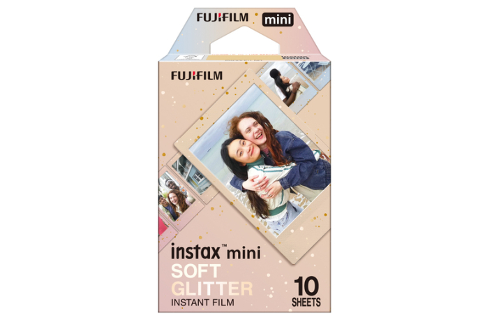 Fujifilm Instax Mini Film Soft Glitter 10 Aufnahmen