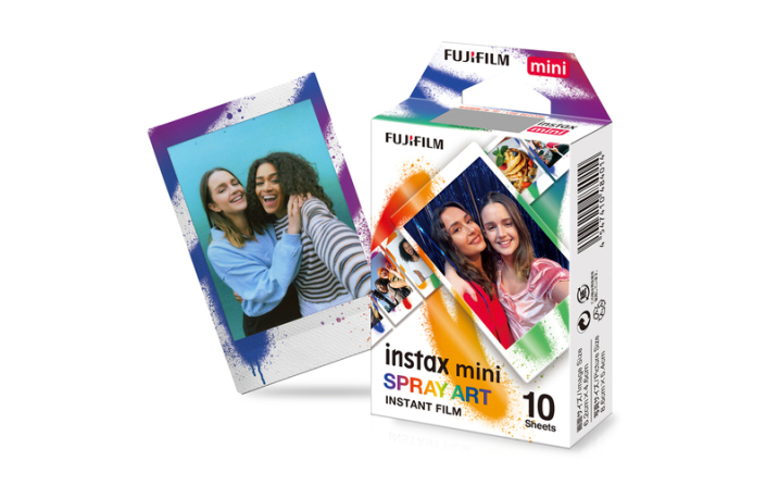 Fujifilm Instax Film Mini Spray Art 10 Aufnahmen