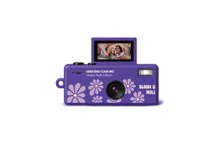 alfo. Mini Digi Cam #3 Flower Flash Edition Schlüsselanhänger