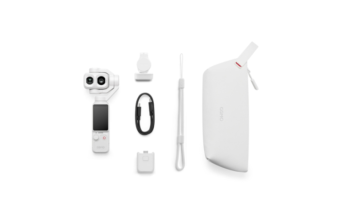 DJI Osmo Pocket 4P Pearl White Standard Combo