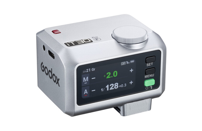 Godox iT30Pro S silver - TTL Mini Flash for Sony white