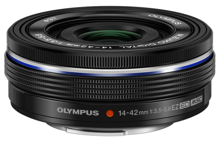Olympus M.ZUIKO DIGITAL 14-42mm ED F3,5-5,6 EZ Schwarz