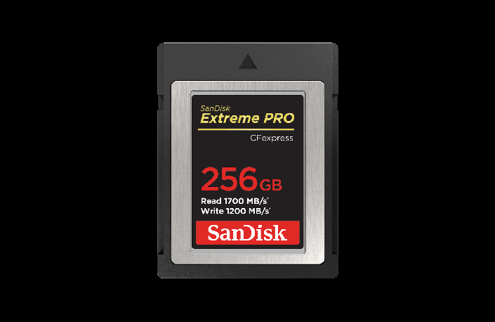 SanDisk Extreme PRO CFexpress Card 256GB Type B