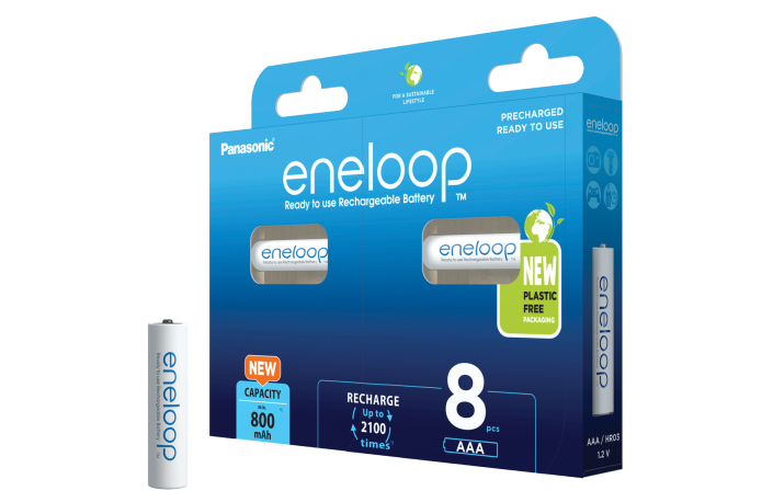 Panasonic eneloop AAA 800 mAh 8er Micro Blister