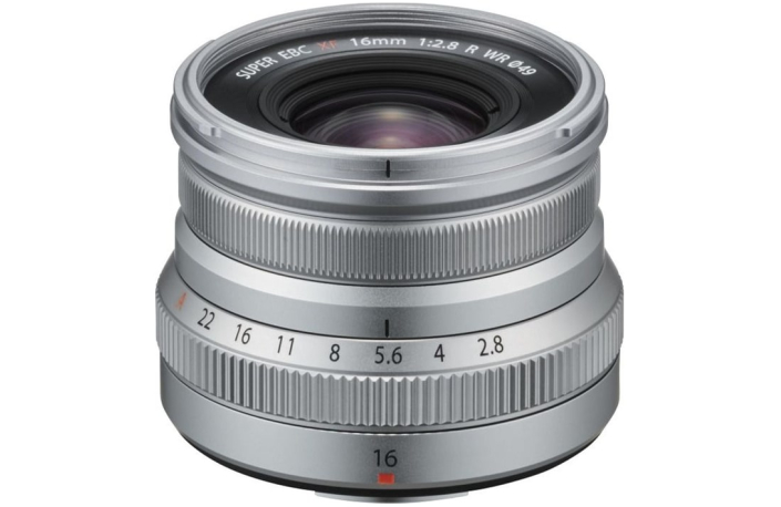 Fujifilm Fujinon XF 16 mm F2,8 WR silber