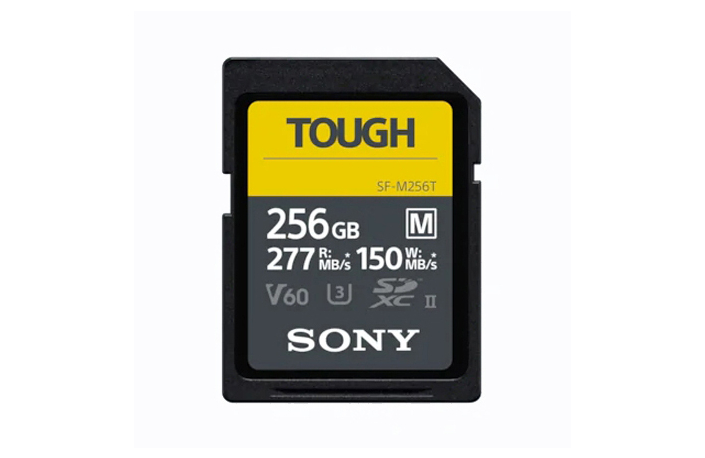 Sony SDXC-Karte 256 GB TOUGH Cl10 UHS-II U3 V60, 277/150 MB/s