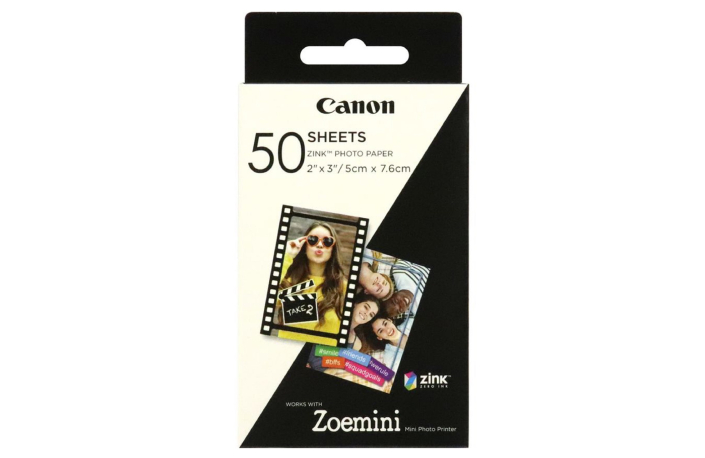 Canon Papier ZP-2030 50 Blatt Zink Papier für Zoemini