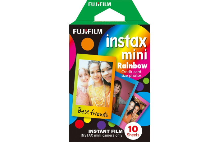 Fujifilm Instax Film Mini Rainbow 10 Aufnahmen
