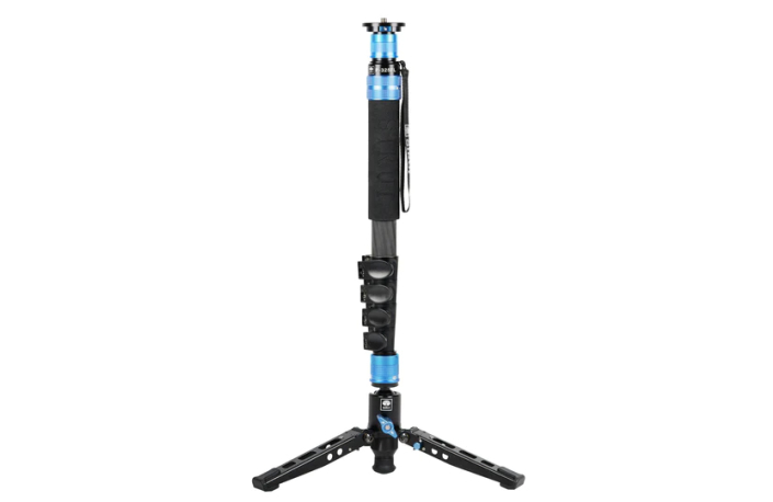 Sirui Stativ P-325FL Multifunction Einbein Carbon mit Standspinne und Klappverschlüssen 170 cm