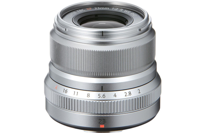 Fujifilm Fujinon XF 23 mm F2,0 R WR silber