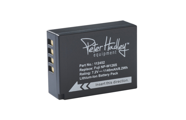 Peter Hadley Akku NP-W126S für Fujifilm