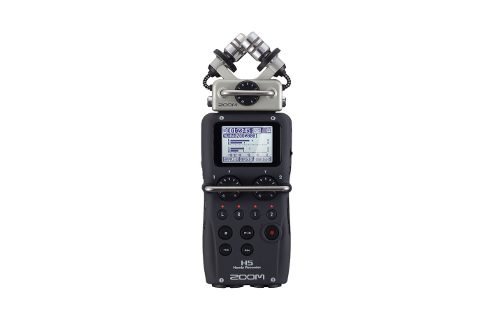 Zoom H5 portabler Audiorecorder mit Wechselmikrofon-System