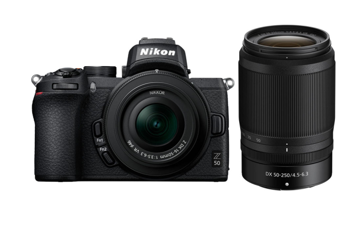 Nikon Z50 Kit + DX 16-50 mm 1:3.5-6.3 VR + DX 50-250 mm 1:4.5-6.3 VR