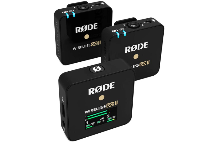 Rode Wireless GO II digitales 2-Kanal Drahtlos Mikrofonsystem