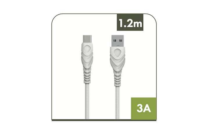 BIOnd Sync&Charge Cables USB-A to Type-C 3A 2M