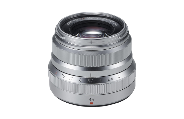 Fujifilm Fujinon XF 35 mm F2 R WR silber