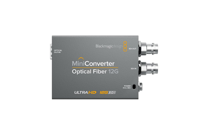 Blackmagic Mini Converter Optical Fiber 12G