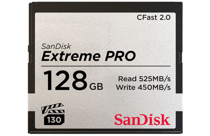 SanDisk CFast 2.0 Extreme Pro 128GB 525MB/s