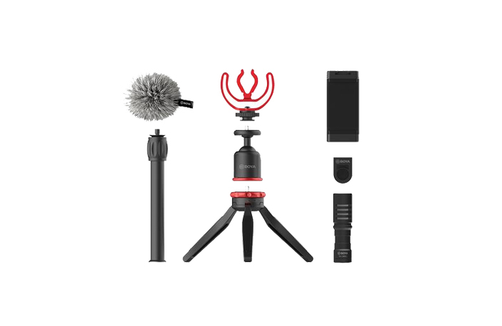 Boya BY-VG330 Vlogging Kit mit Mikrofon BY-MM1
