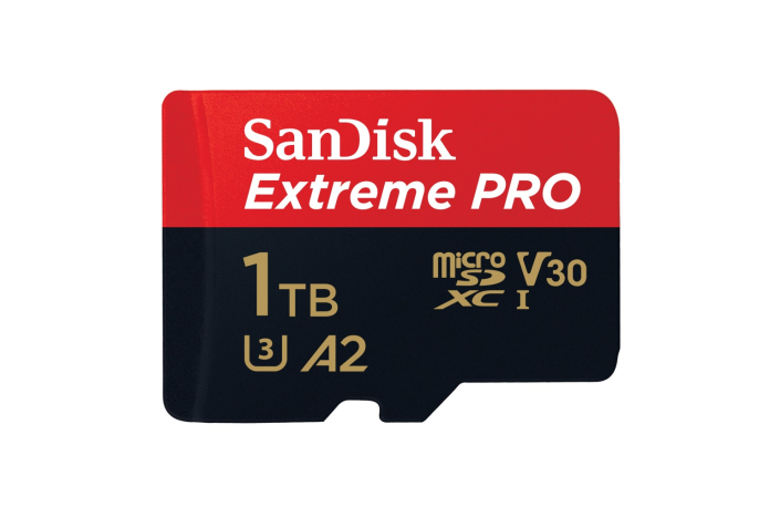 SanDisk Extreme Pro 1 TB 170MB/s micro SDXC UHS-I, Class10, U3, V30, A2