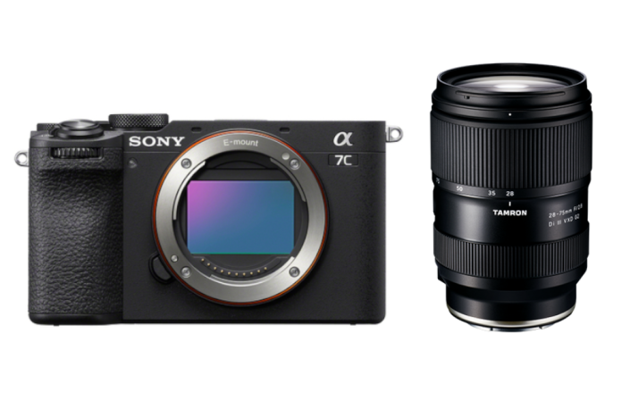 Sony Alpha ILCE-7C II Gehäuse schwarz + Tamron 28-75mm f2,8 VXD G2