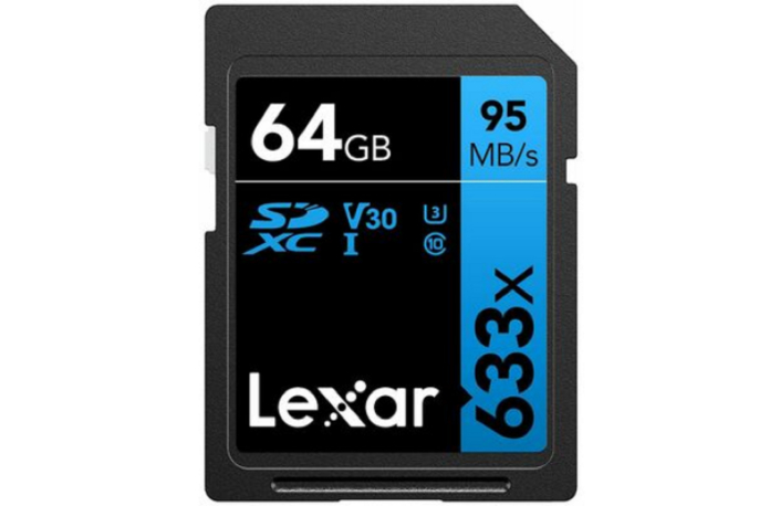 Lexar SD-Card 64 GB SDXC 633x 95MB/S UHS-I U3