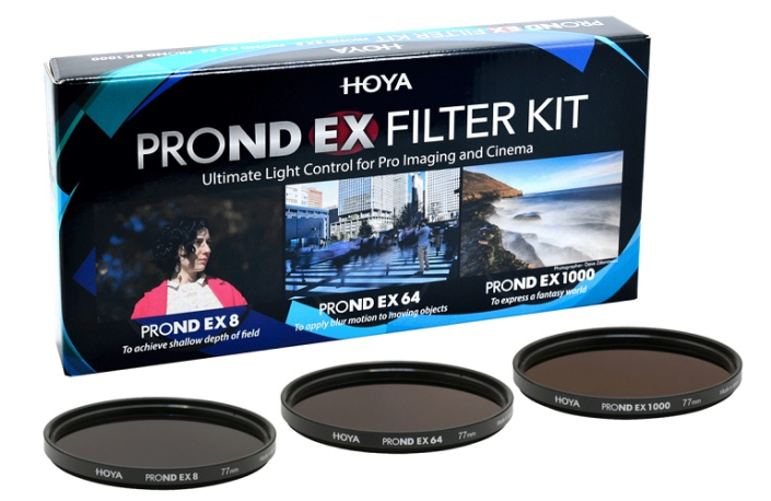 Hoya PROND EX Filter Kit 8/64/1000 ND 77mm