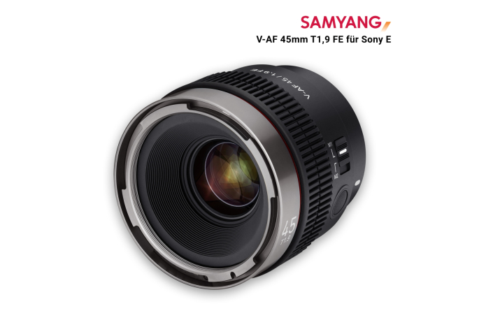 Samyang V-AF 45mm T1,9 FE für Sony E