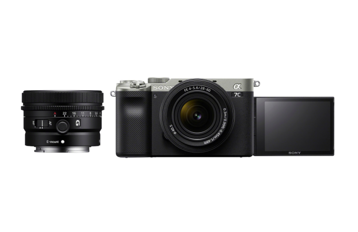Sony Alpha ILCE-7C silber Kit + FE 28-60mm F4-5.6 + SEL 50/2.5 G