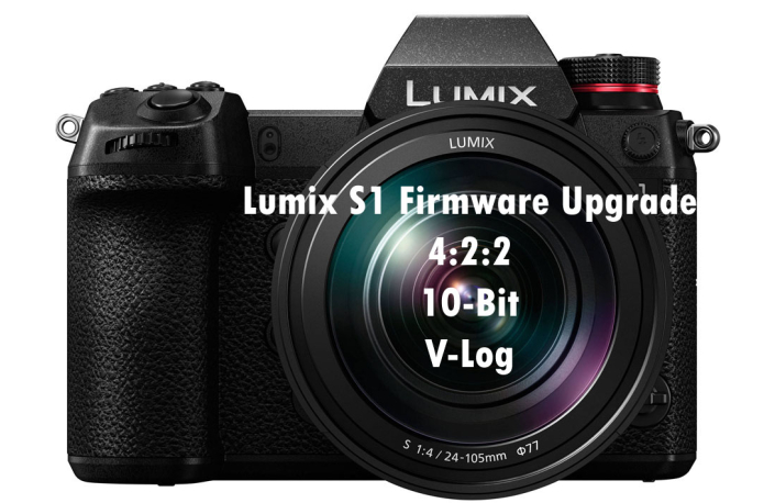 Panasonic S1 / S5II Software Upgrade (V-Log, 422, 10 Bit) DMW-SFU2GU