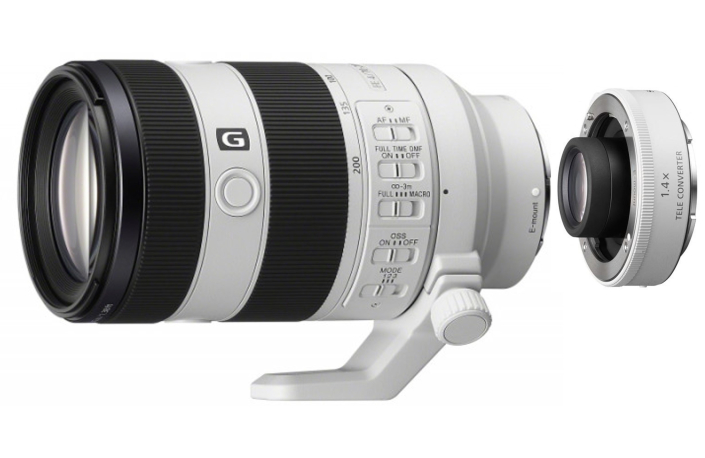 Sony SEL FE 70-200 mm F4 G OSS II +  SEL 14 TC Konverter -  200€ Abzug im Warenkorb!
