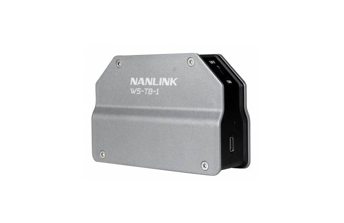 NANLINK Box WS-TB-1, zur kabellosen Steuerung von NANLITE/NanGuang-Leuchten mit der NANLINK APP.