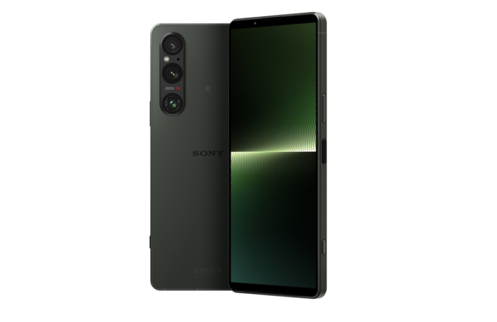 Sony Xperia 1 V 5G khaki grün 256 GB Dual-SIM-Hybrid Smartphone