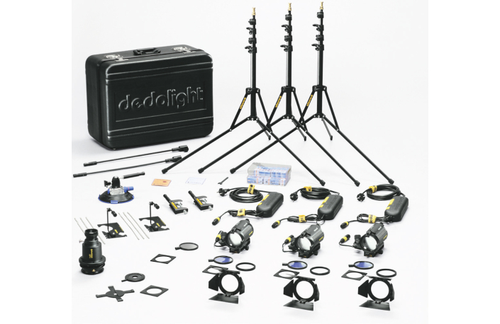 Dedo Weigert Kunstlicht Kit KA24M Master 150W 24V inkl. Koffer (Tungsten Kit)