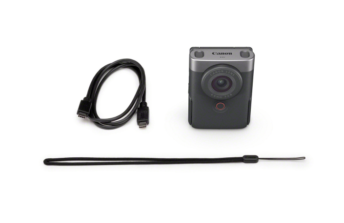 Canon PowerShot V10 Advanced Vlogging Kit - silber