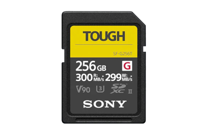 Sony 256 GB SDXC UHS-II R300 TOUGH Class10 Speicherkarte