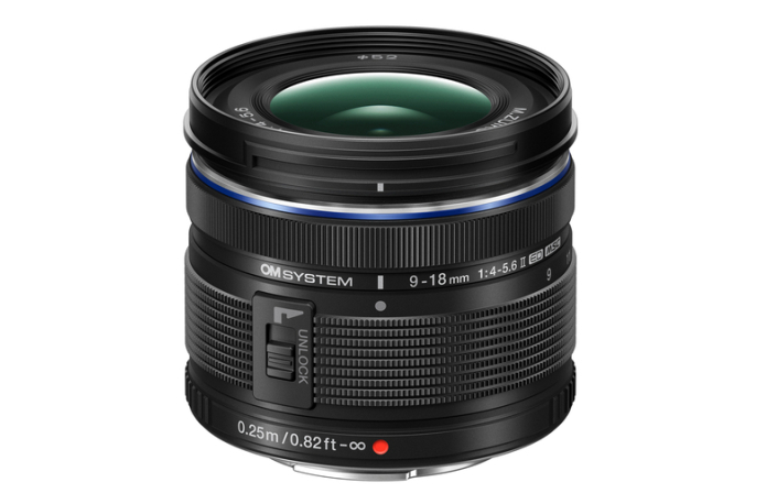 OM System M.Zuiko Digital 9-18mm ED F4,0-5,6 II, schwarz