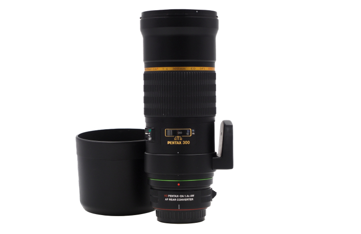 Pentax DA 300mm 4,0 ED IF SDM + 1,4x Teleconverter - gebraucht