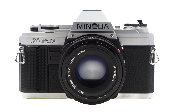 Minolta X-300 + MD 50mm 1,7 - gebraucht