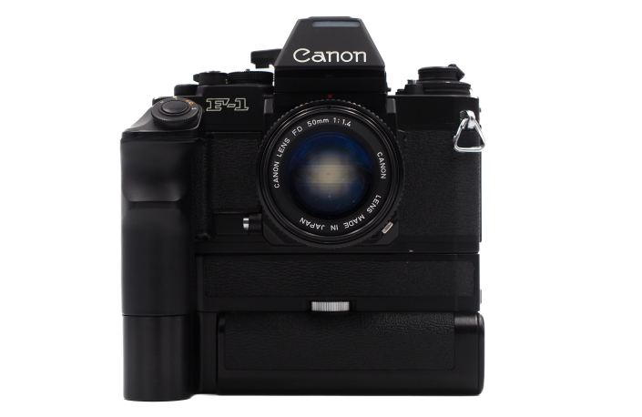 Canon AE-1 + FD 50mm 1,4 + Drive FN - gebraucht