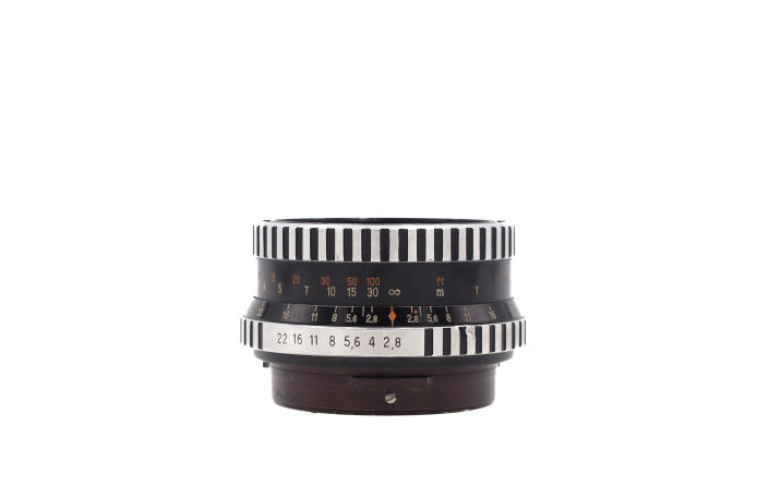 Carl Zeiss Jena Biometar 80mm 2,8 "Zebra" für Pentacon Six/Kiev 60 - gebraucht