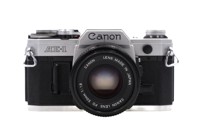 Canon AE-1 + FD 50mm 1,8 - gebraucht