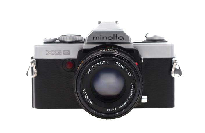 Minolta XG 9 + MD 50mm 1,7 - gebraucht