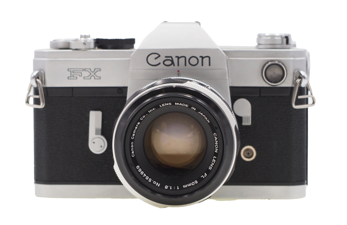 Canon FX+ FL 50/1,8  - gebraucht