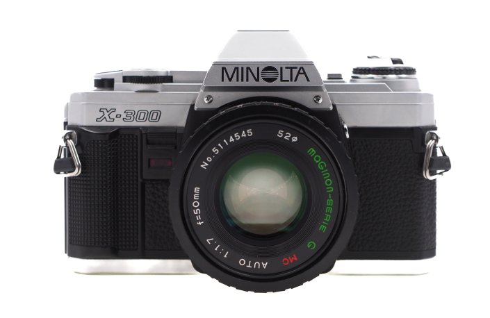 Minolta X-300 + Maginon 50mm 1,7 - gebraucht