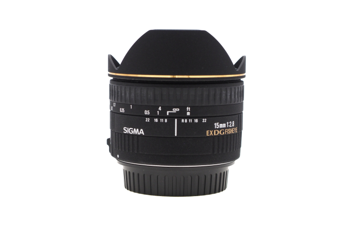 Sigma AF 15mm/2,8 EX DG Fisheye Canon EF - gebraucht