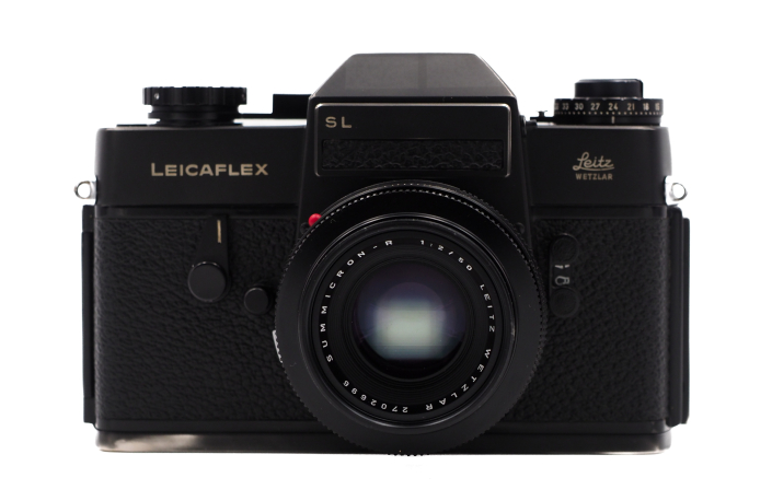 Leica Leicaflex SL schwarz + 50mm 2,0 Summicron-R - gebraucht